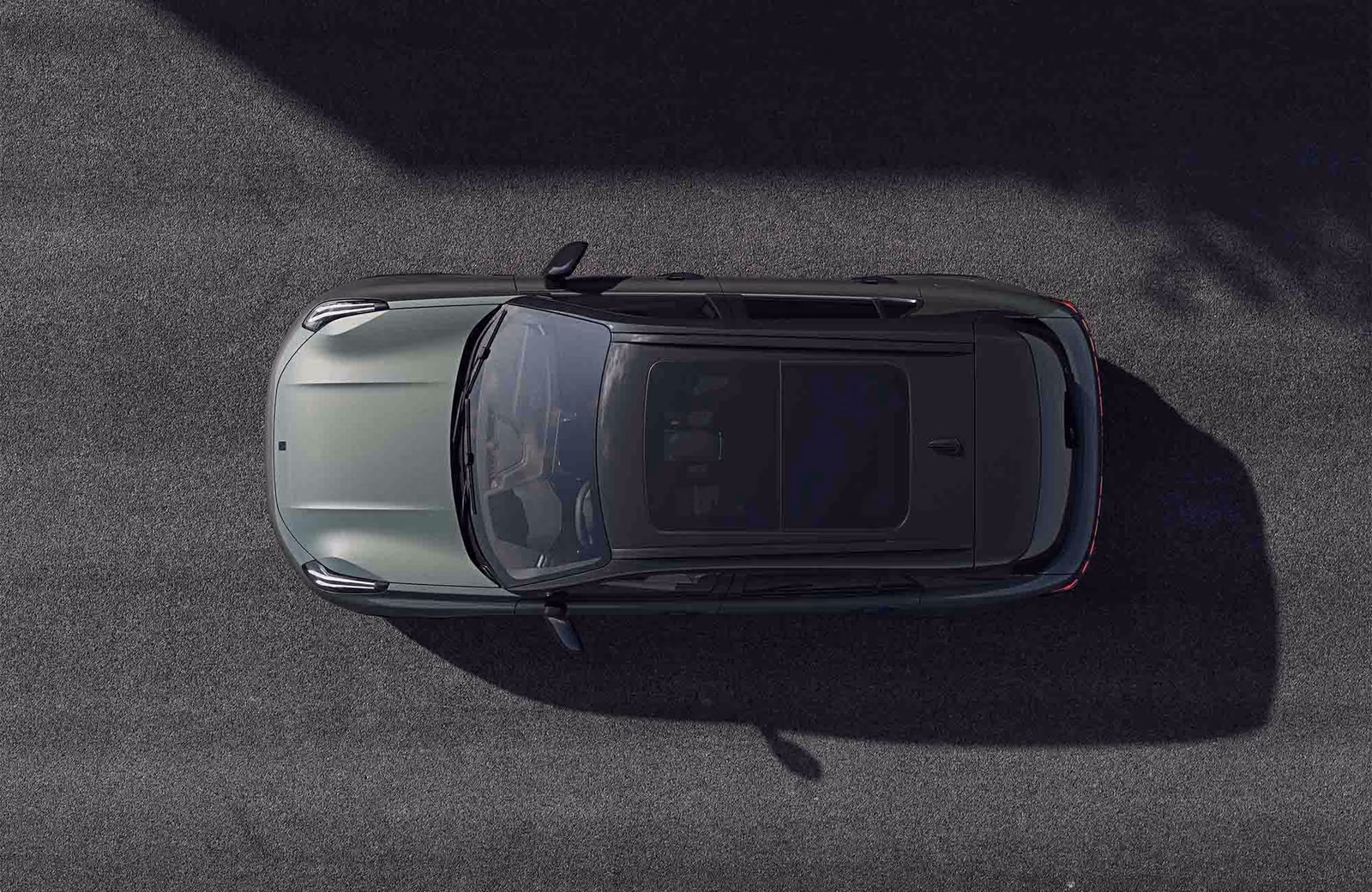 Lynk & Co 01, вид сверху