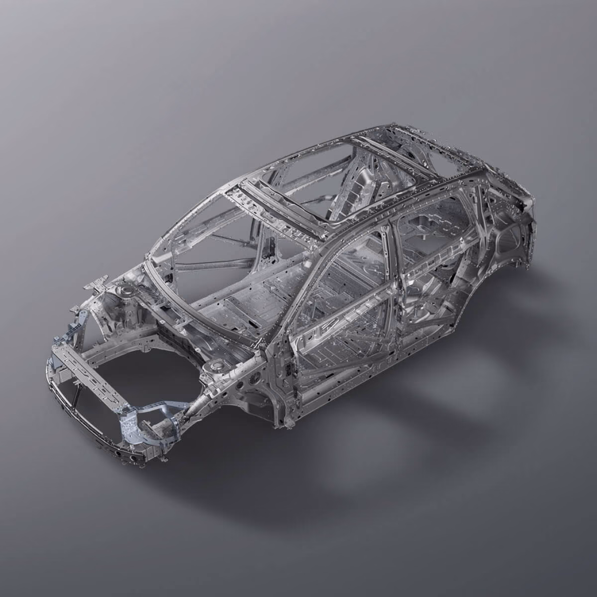 Силовая структура кузова Lynk & Co 06