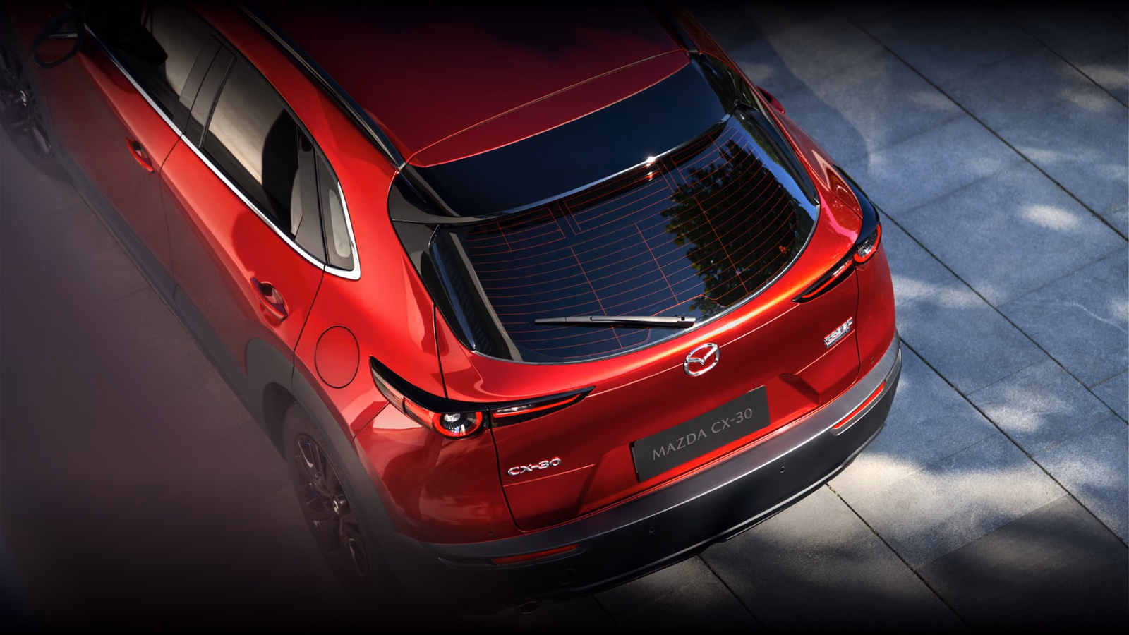 Открытый багажник Mazda CX-30