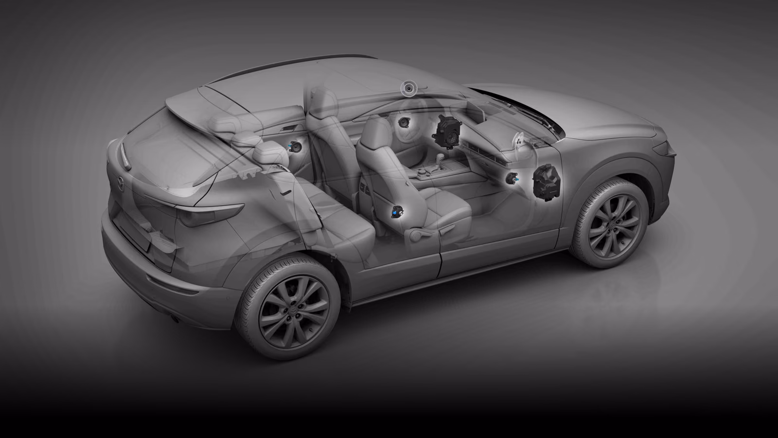 Конструкция кузова и салона Mazda CX-30