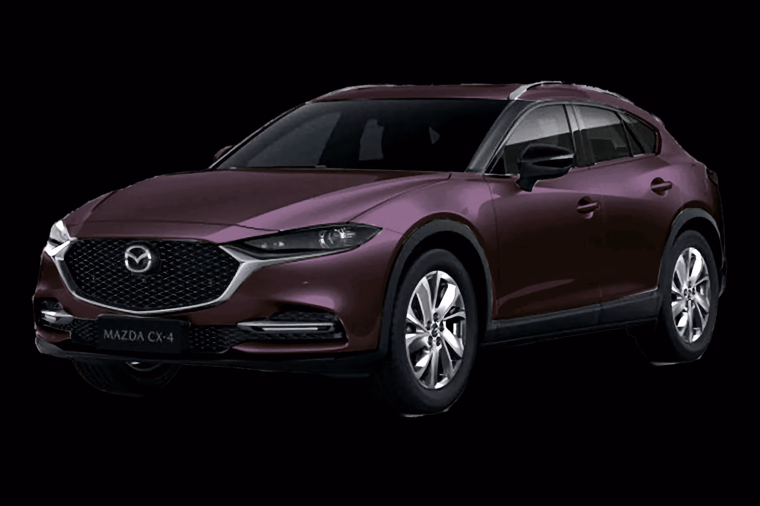 Mazda CX-4 — в движении
