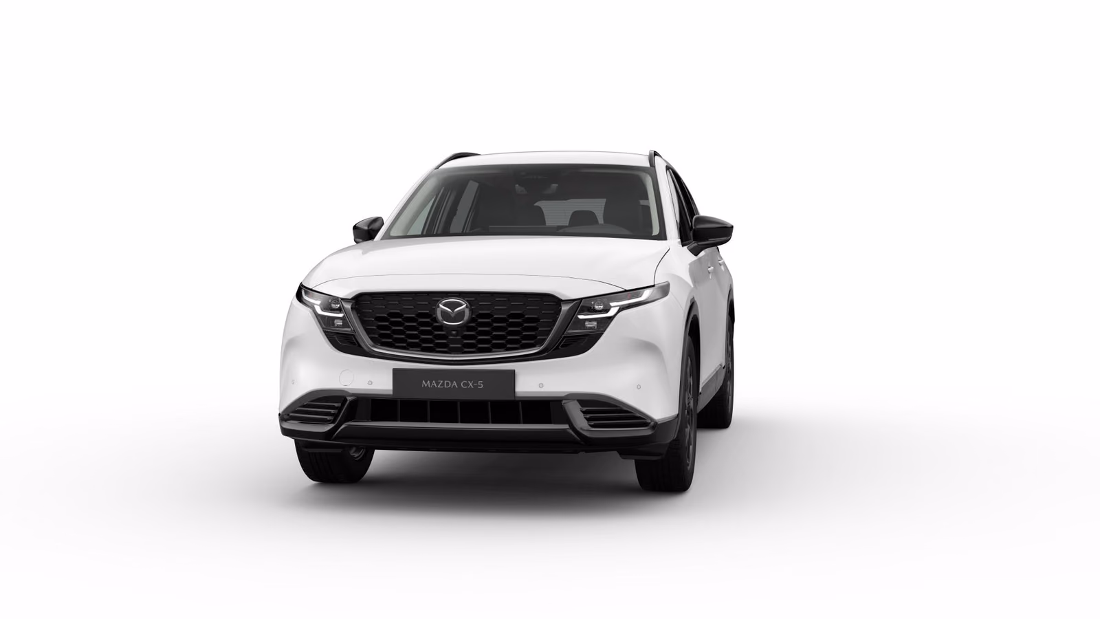 Mazda CX-5 спереди в три четверти