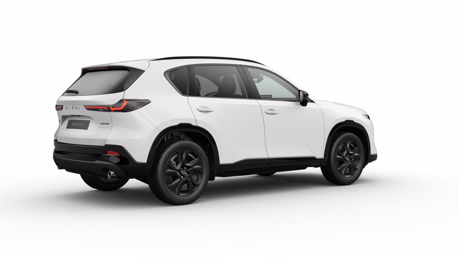 Mazda CX-5 сзади в три четверти