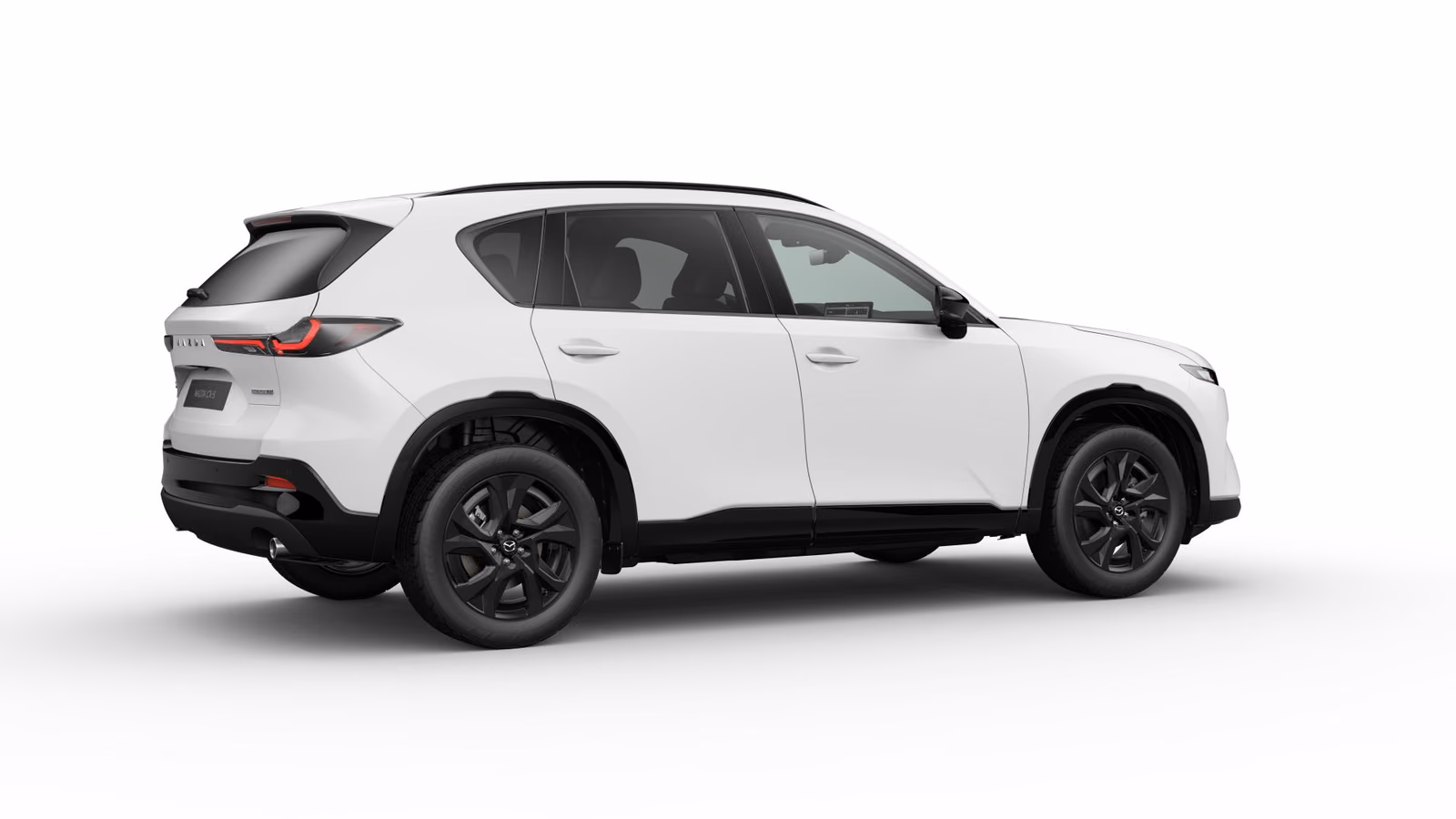 Mazda CX-5 сзади в три четверти сверху