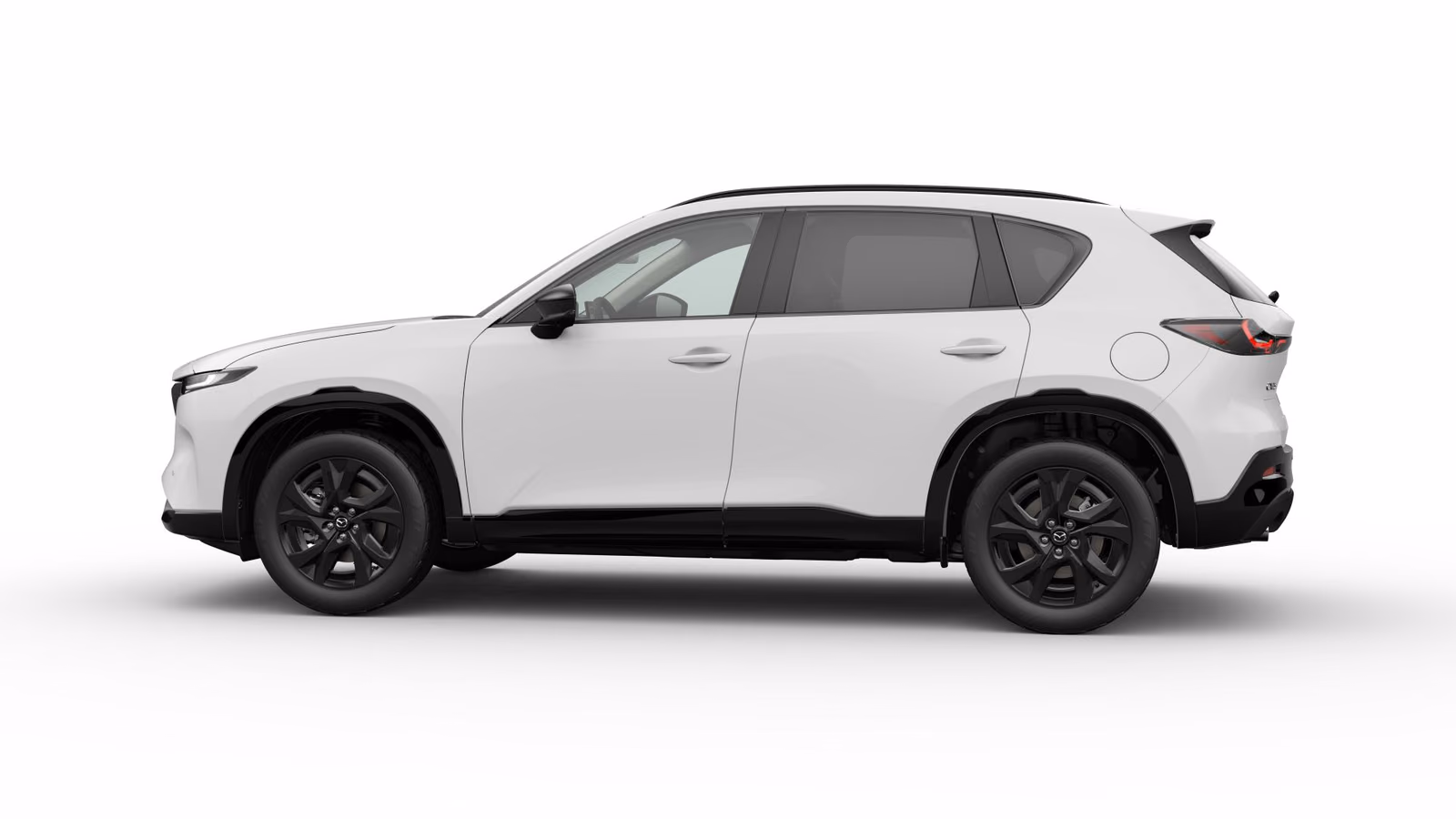 Mazda CX-5 в профиль, вид слева сзади