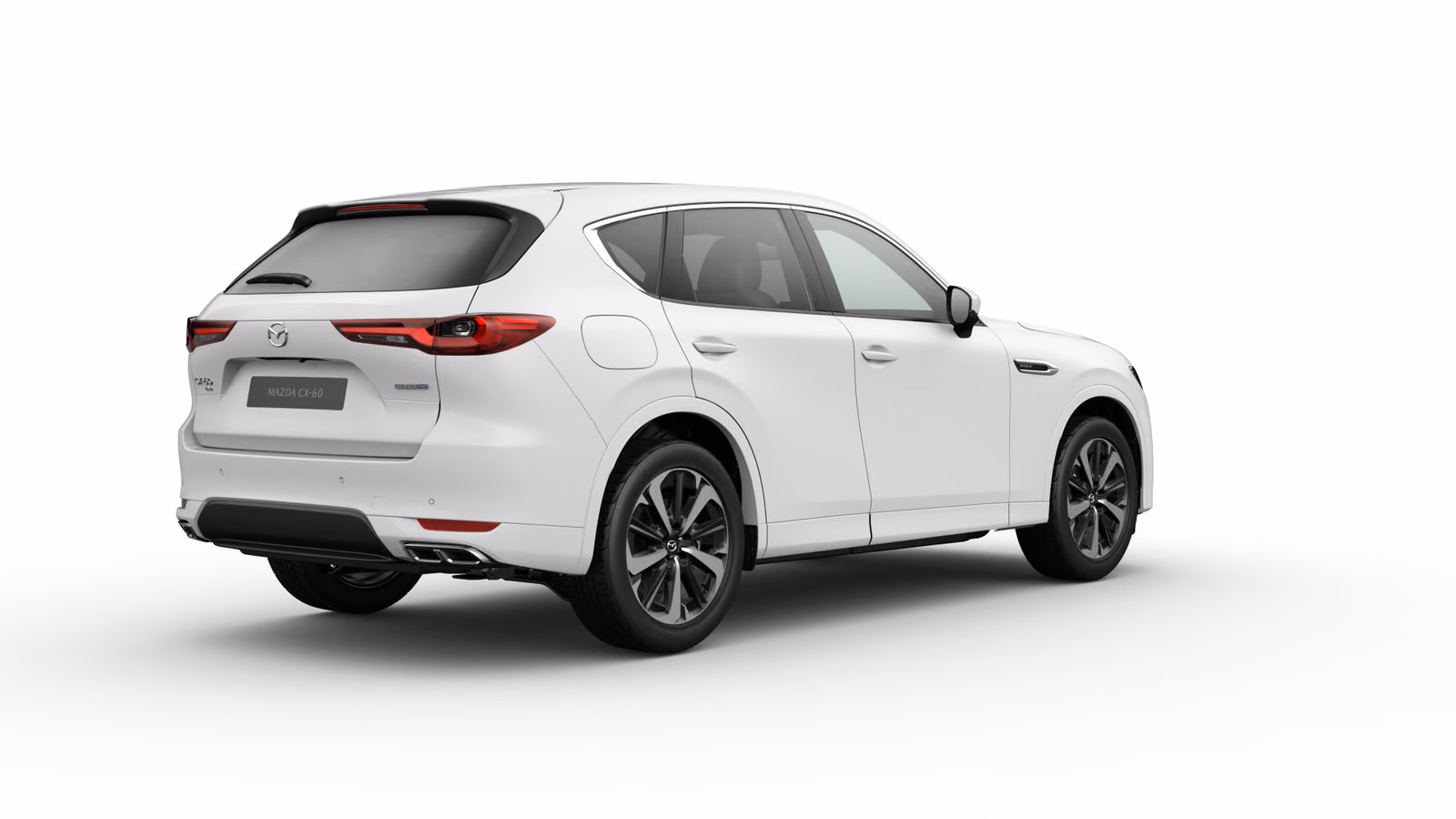 Mazda CX-60 сзади в три четверти