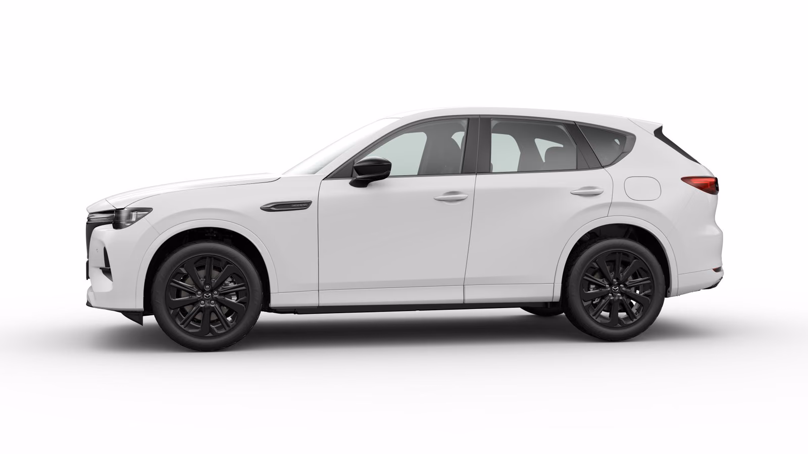 Mazda CX-60 в студии, вид сверху сбоку