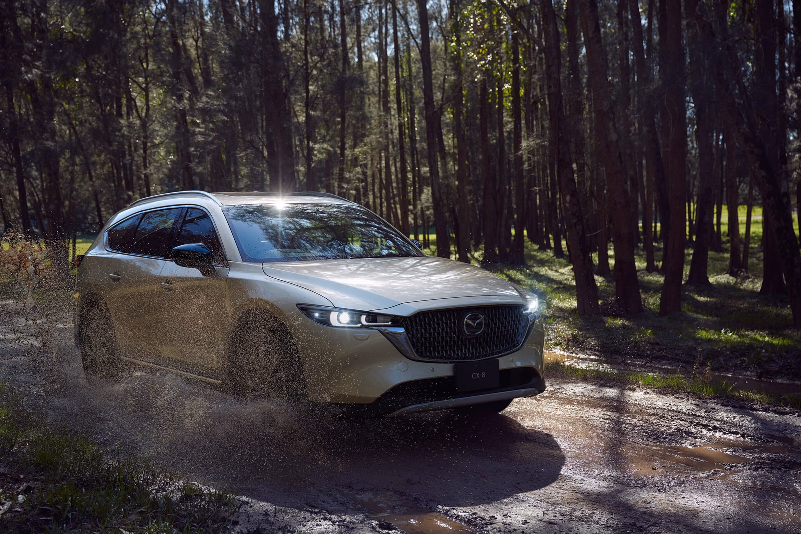 Mazda CX-8 — вид сбоку