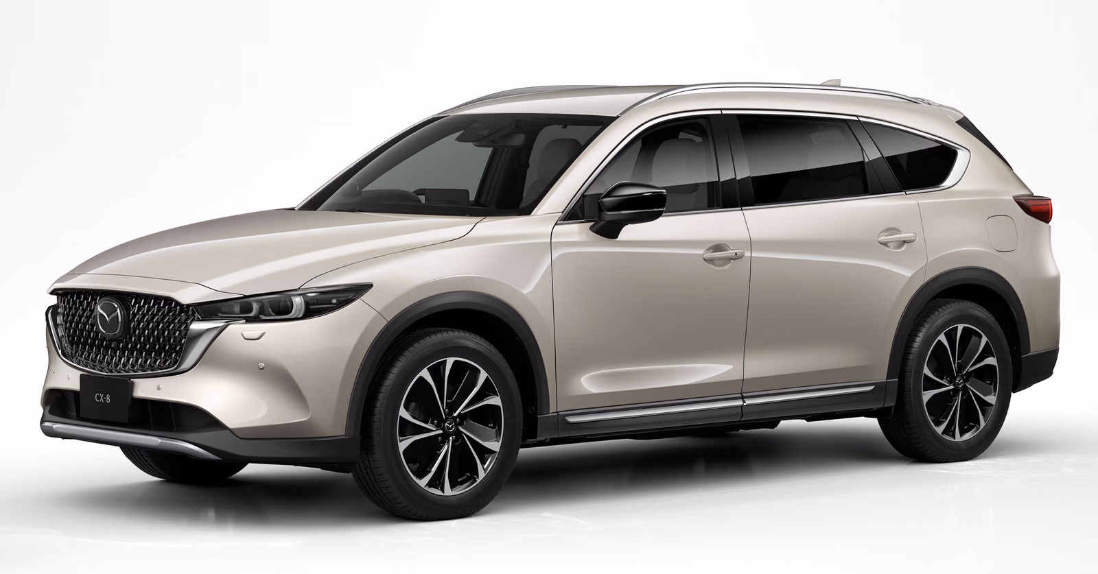 Mazda CX-8 — вид сзади в три четверти