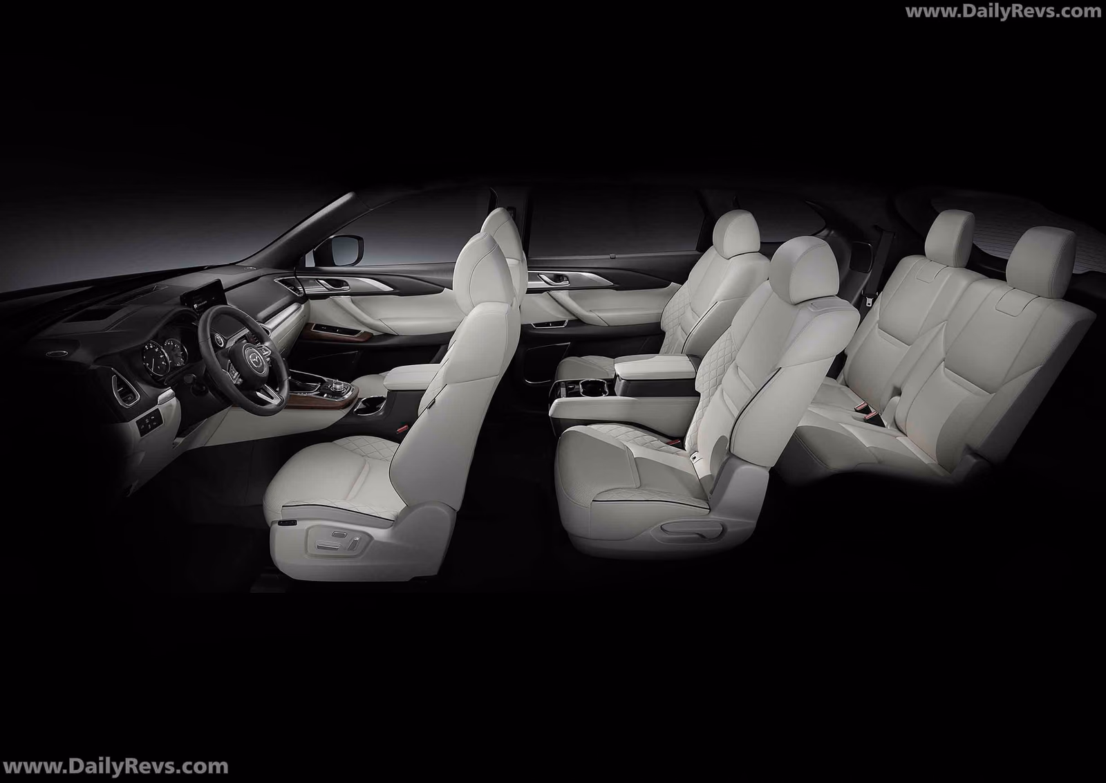 Три ряда кресел Mazda CX-9