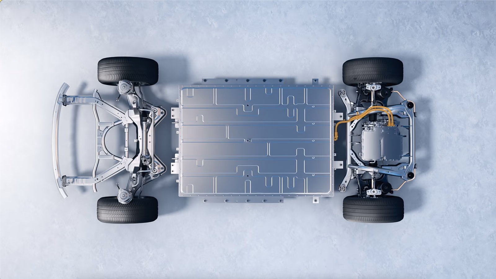 Платформа и батарея Mazda EZ-6