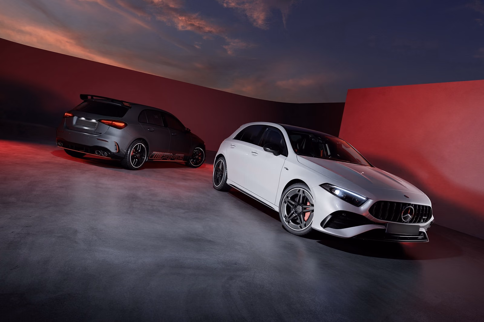 Mercedes-Benz A-Class — на природе