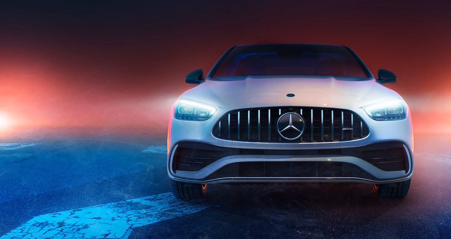 Mercedes-Benz C-класс, вид спереди