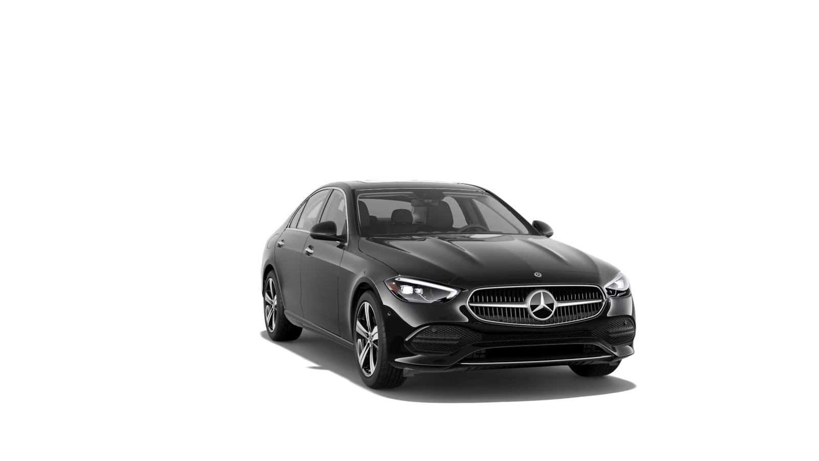 Mercedes-Benz C-класс спереди сбоку