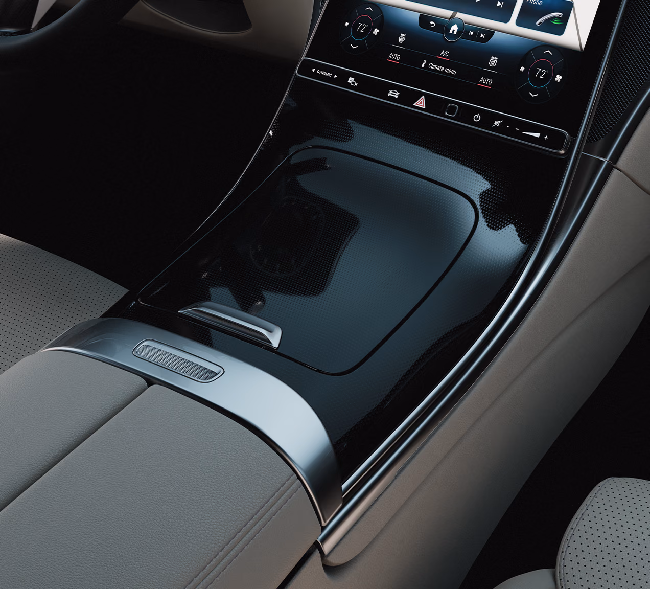 Центральная консоль Mercedes-Benz C-класса
