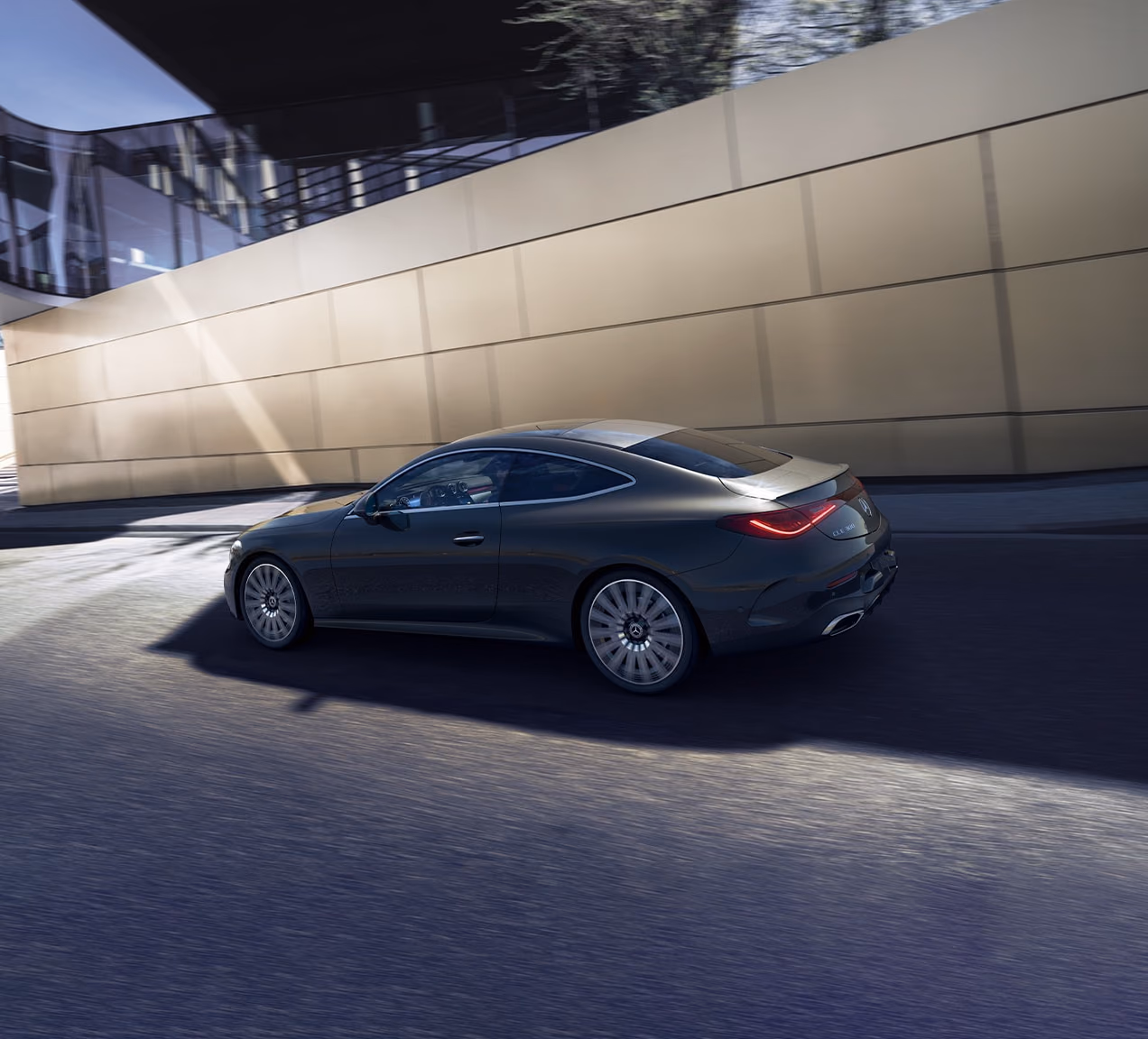 Mercedes-Benz CLE Coupe C236 — профиль кузова