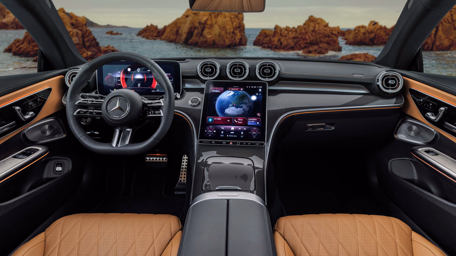 Водительское место Mercedes-Benz CLE Coupe C236