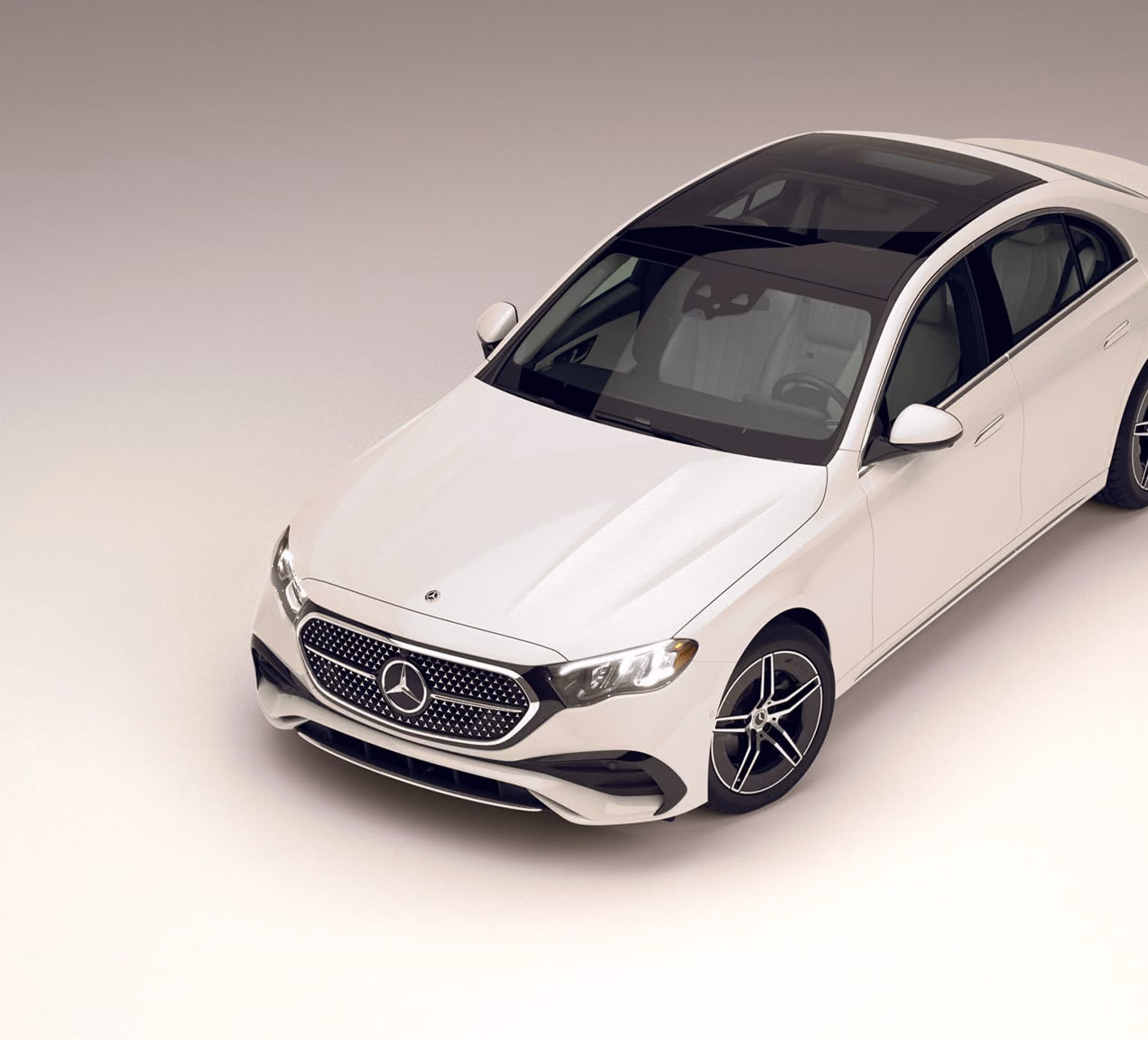Mercedes-Benz E-класс в студии