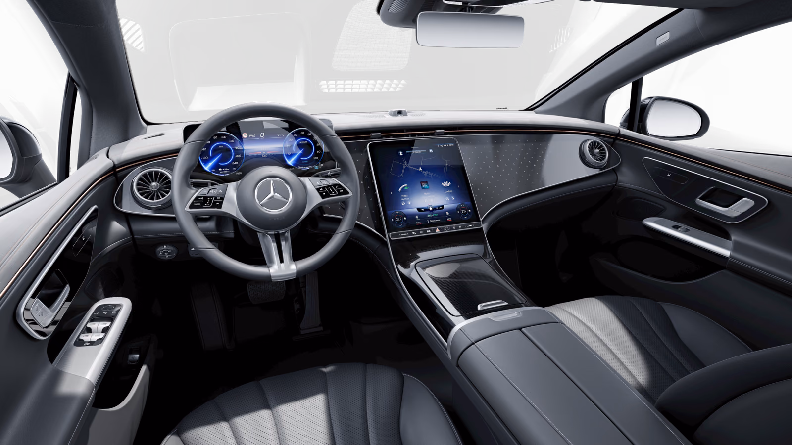 Передняя панель Mercedes-Benz EQE