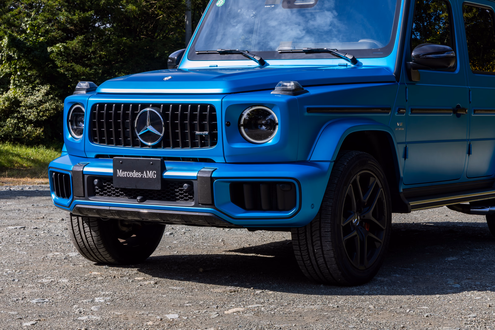 Боковой профиль нового Mercedes-AMG G 63