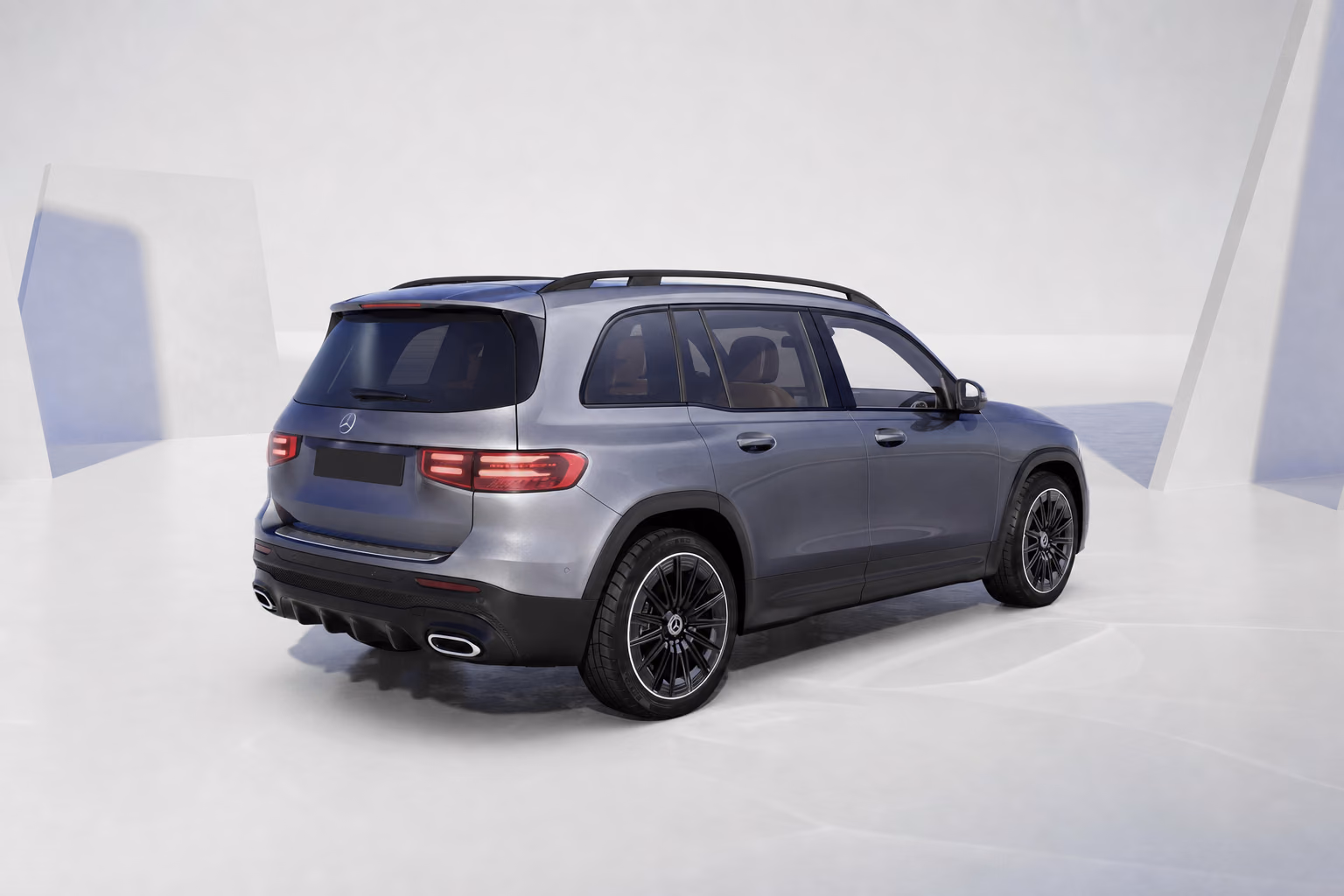 Mercedes-Benz GLB после рестайлинга, вид сзади