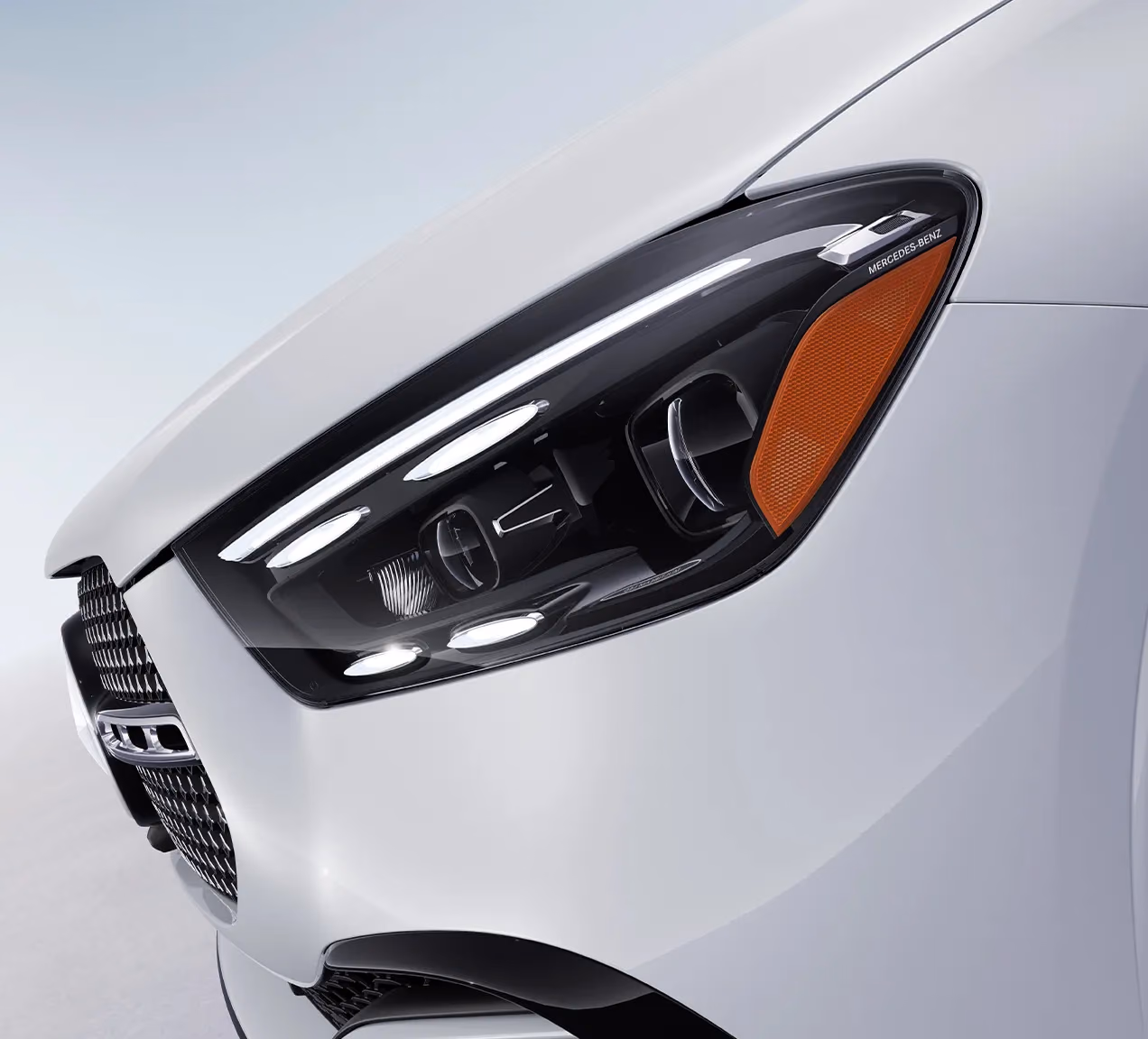 Передняя оптика Mercedes-Benz GLE