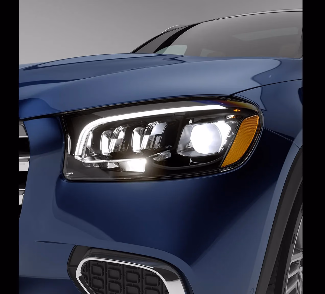 Передняя оптика Mercedes-Benz GLS