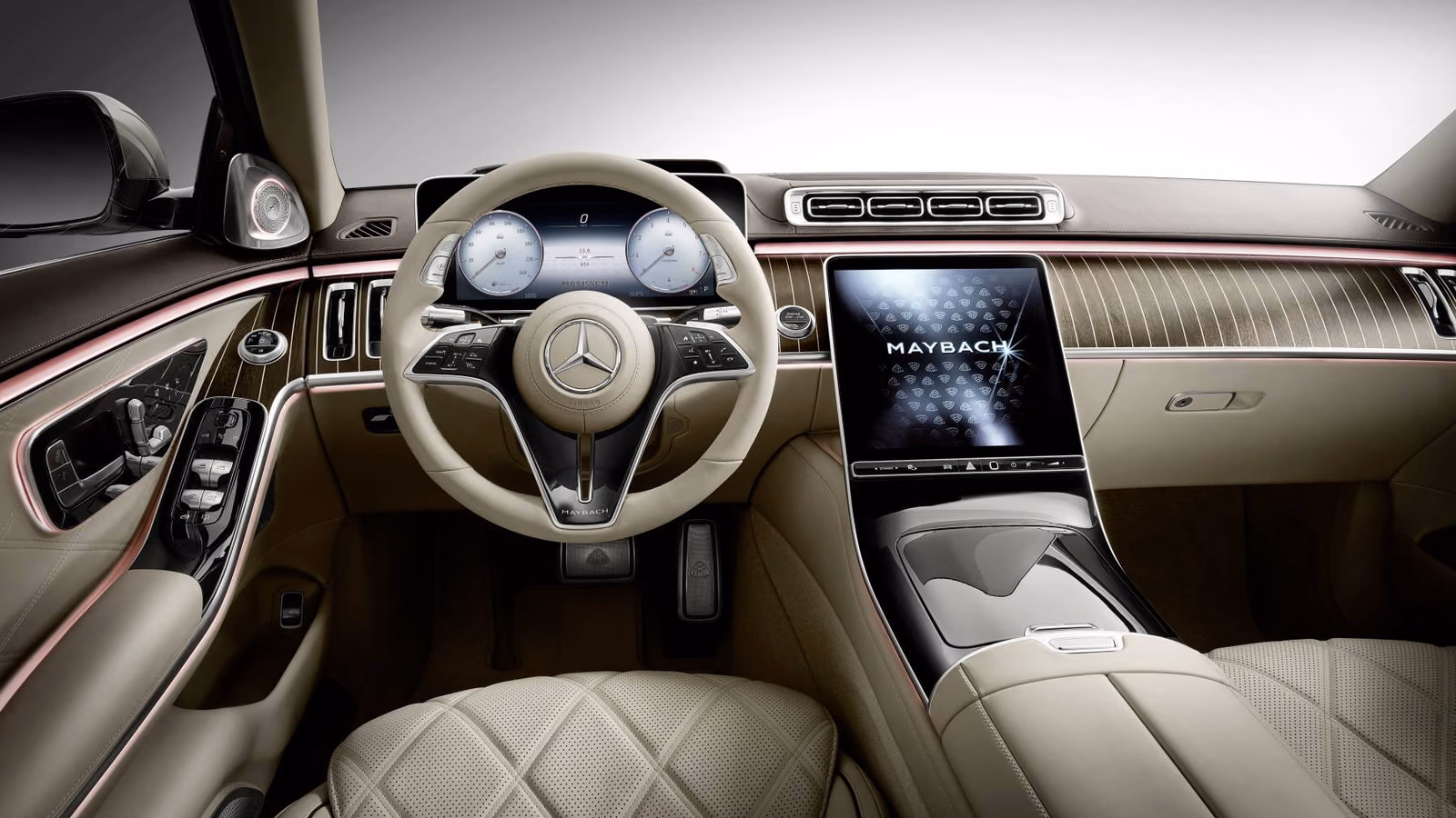 Передняя панель Mercedes-Maybach S-Class Z223
