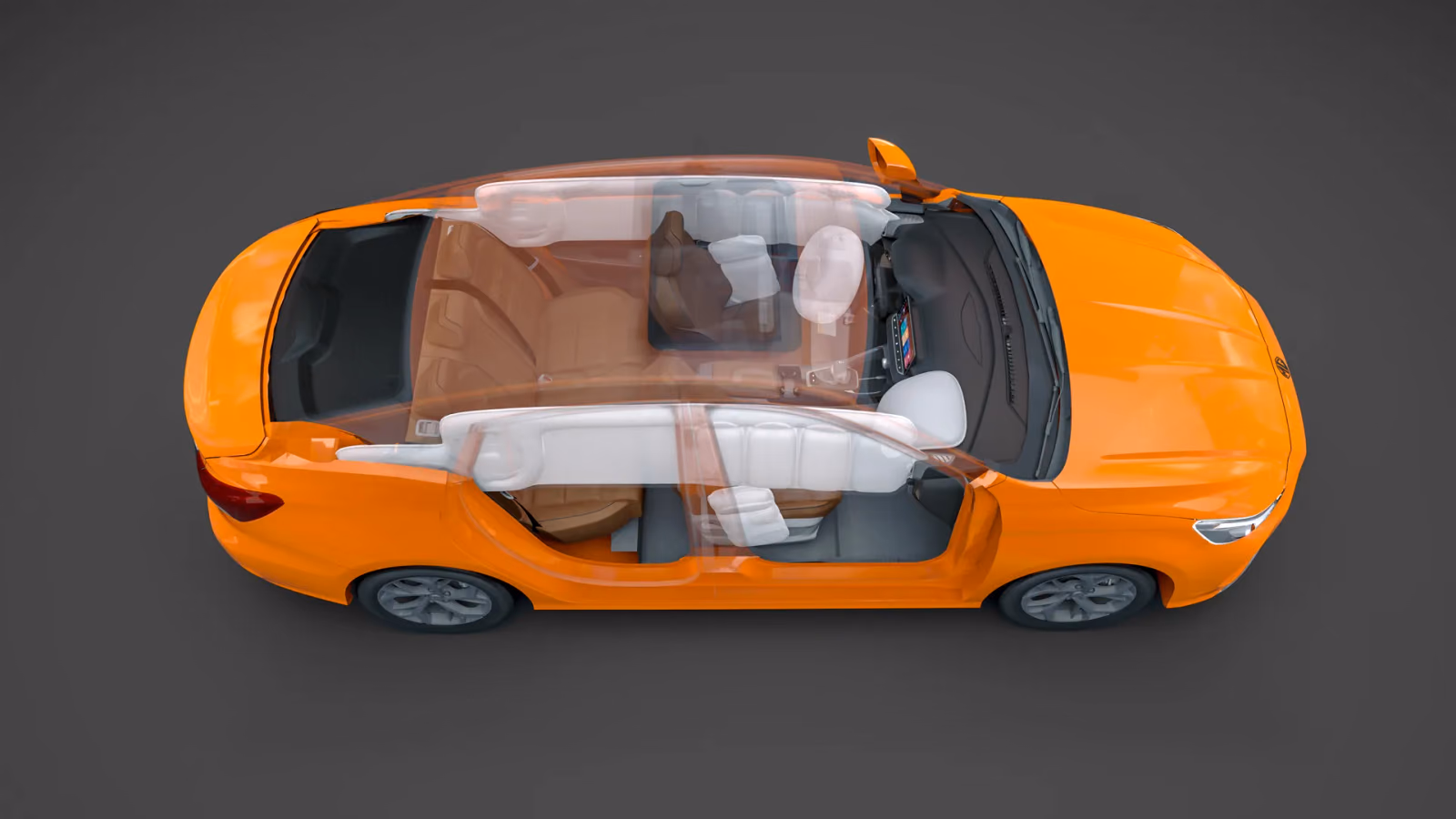 MG 5 — компоновка салона и посадочных мест