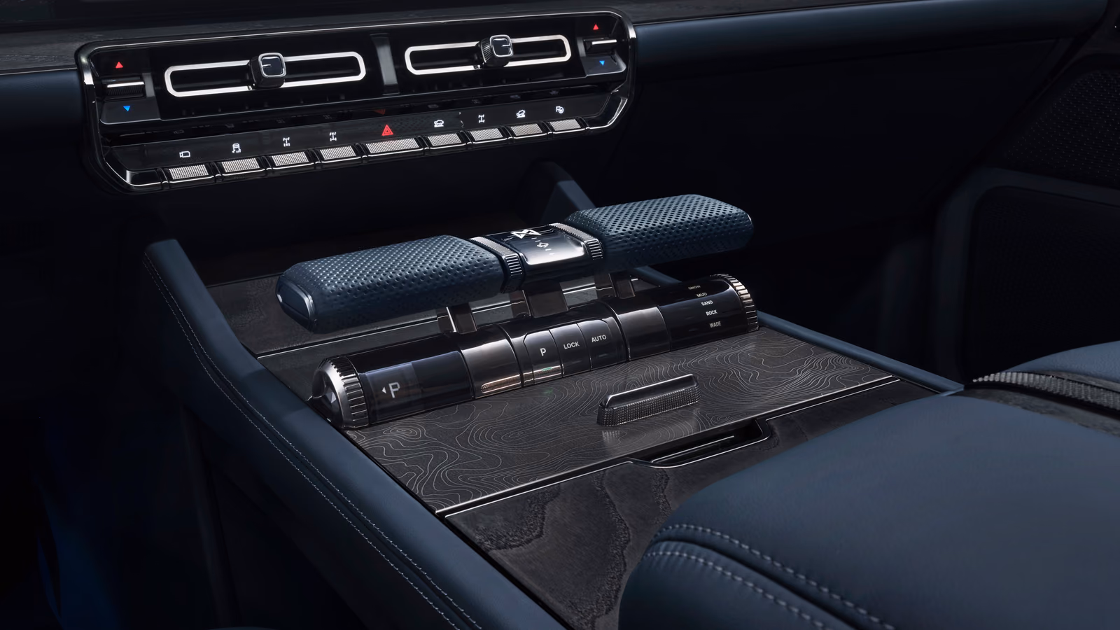 Центральная консоль Mhero 917 с физическими клавишами