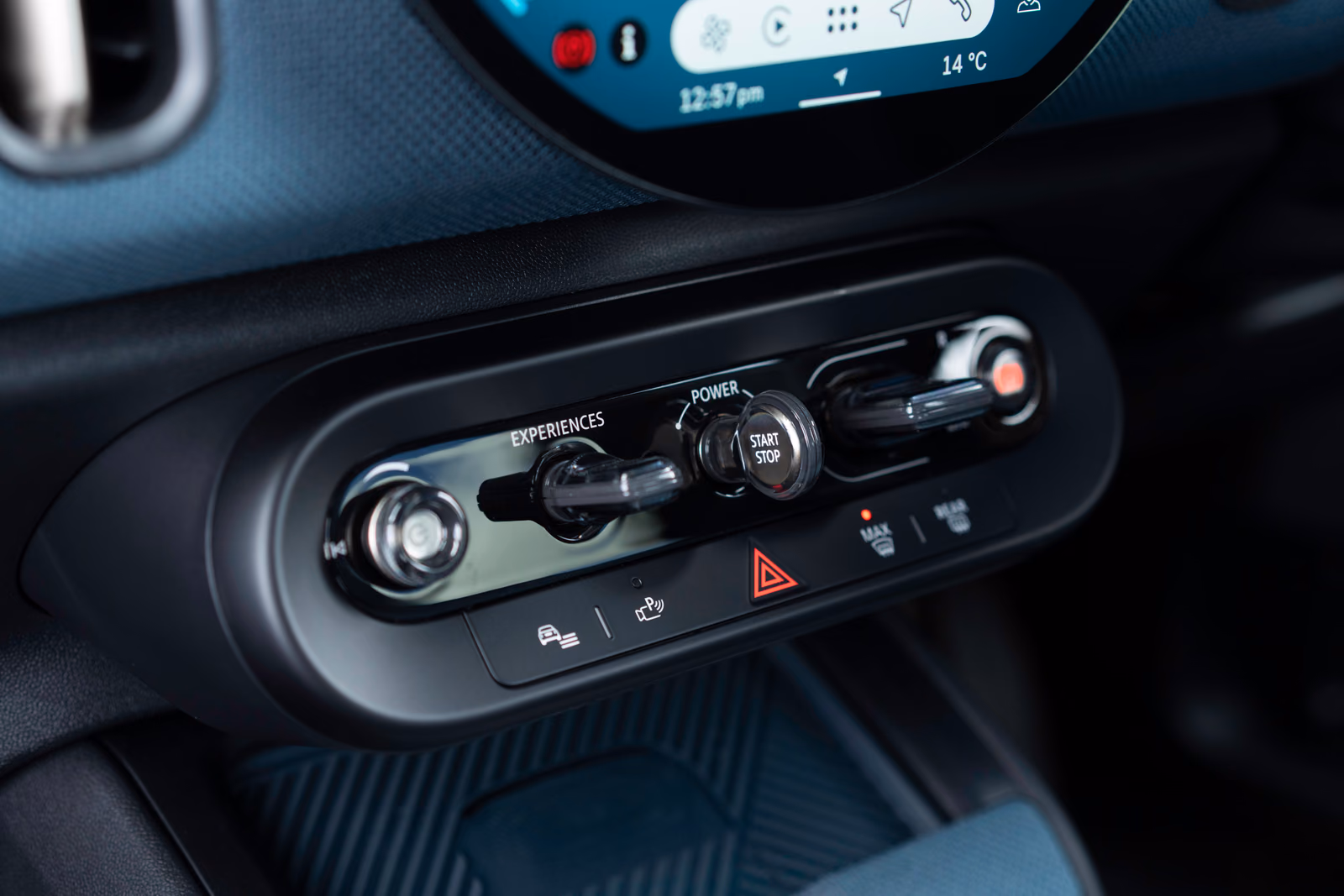 Центральная консоль MINI Countryman нового поколения