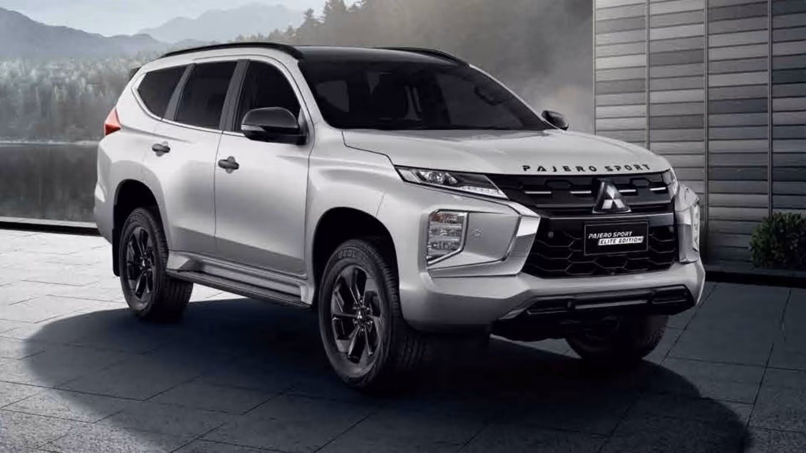 Mitsubishi Pajero Sport на фоне гор