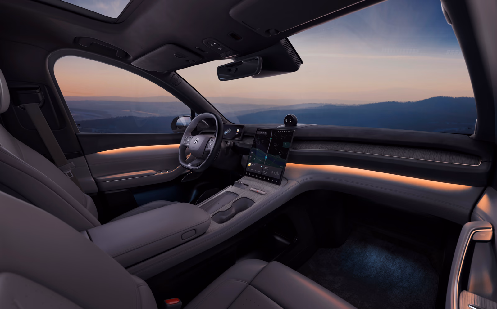 Подсветка салона NIO EL7