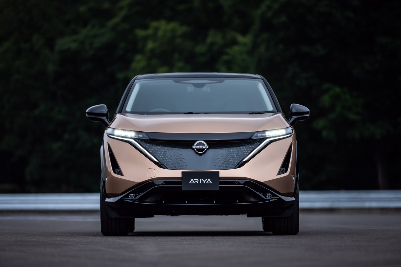 Nissan Ariya — в студии