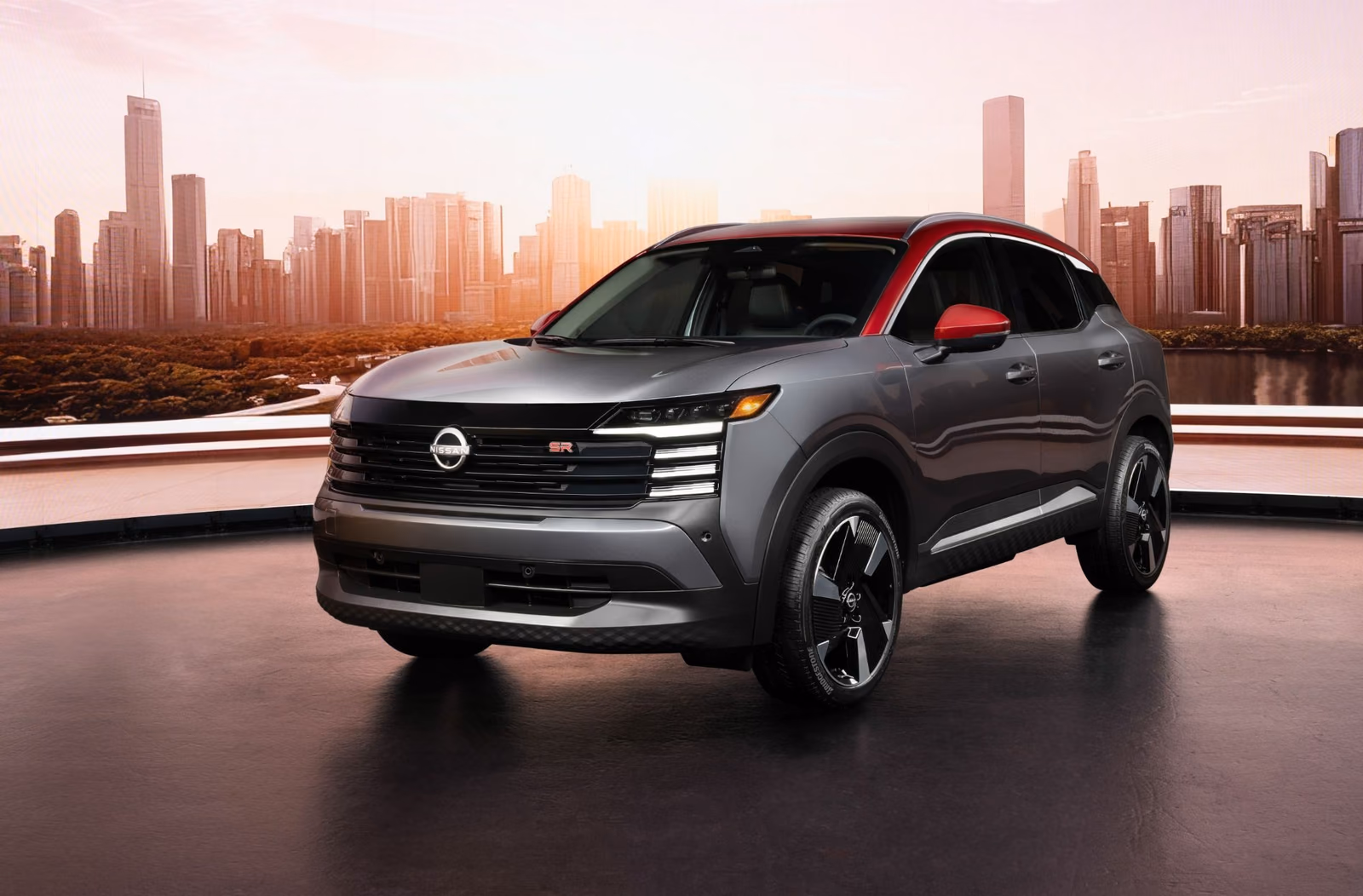 Nissan Kicks — вид сзади в три четверти