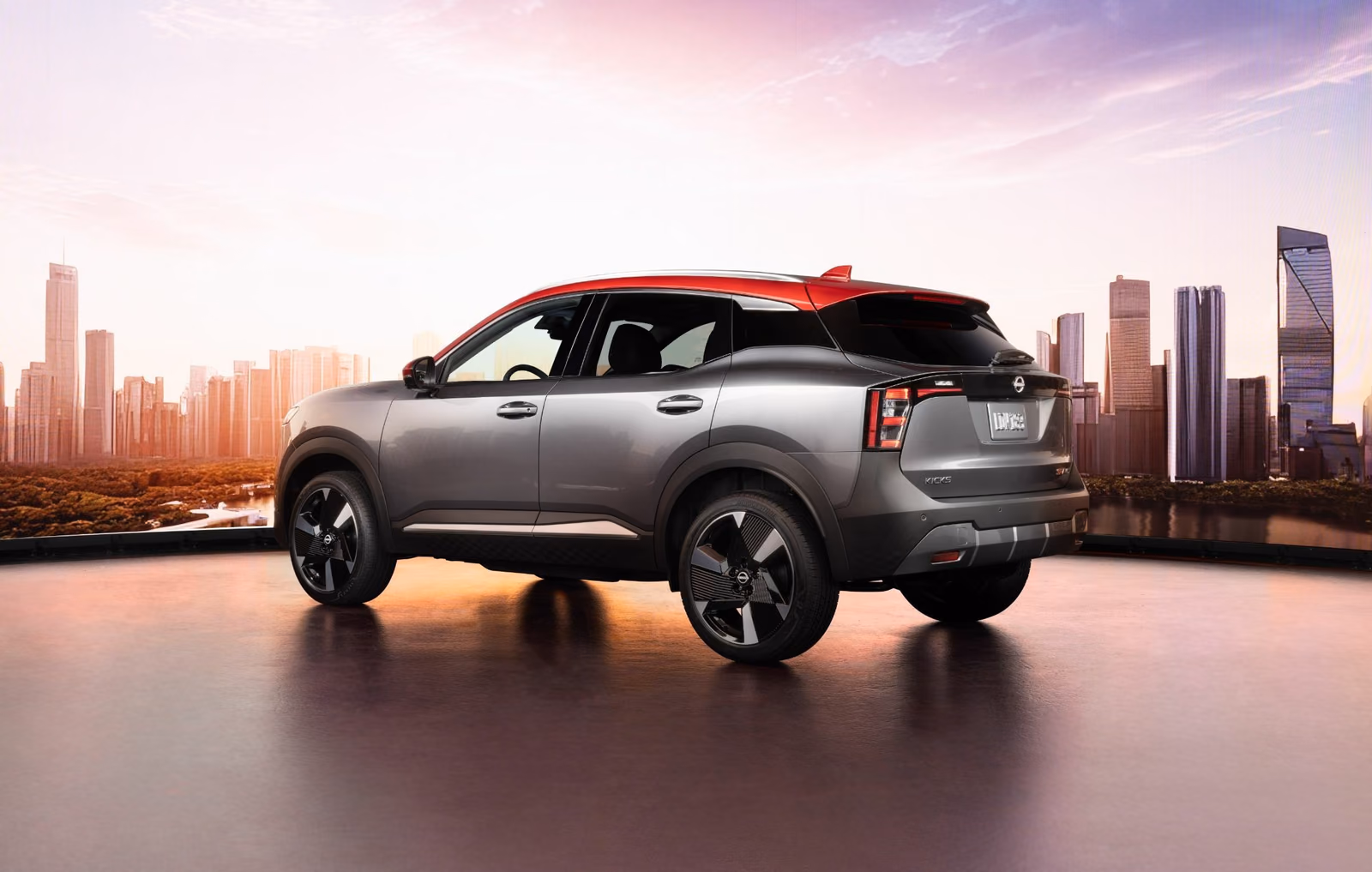 Nissan Kicks — вид сбоку