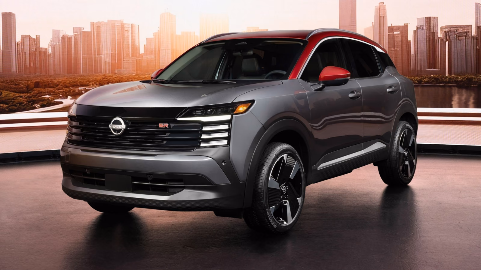 Nissan Kicks — спереди в три четверти