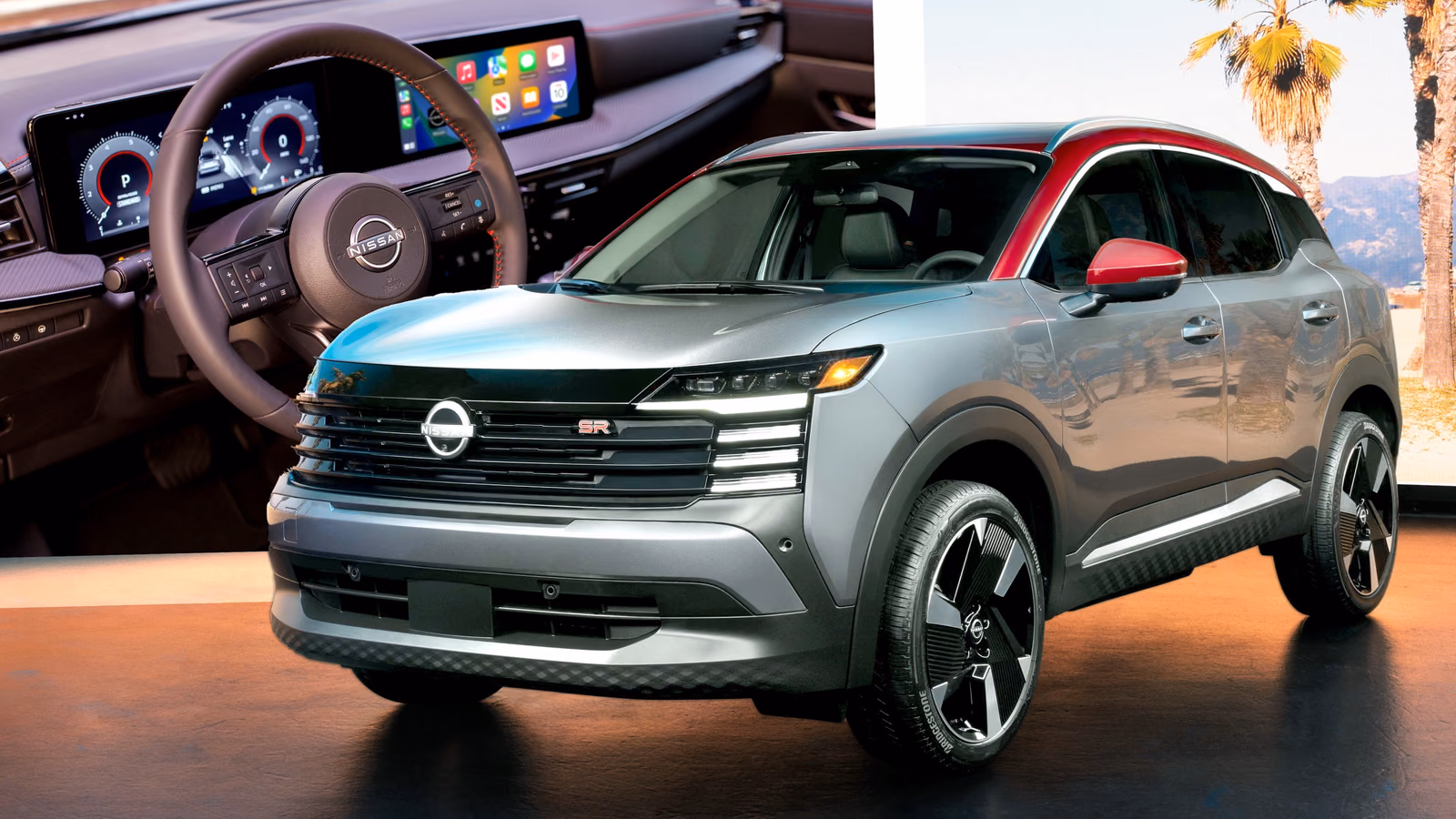 Nissan Kicks — передняя панель и руль
