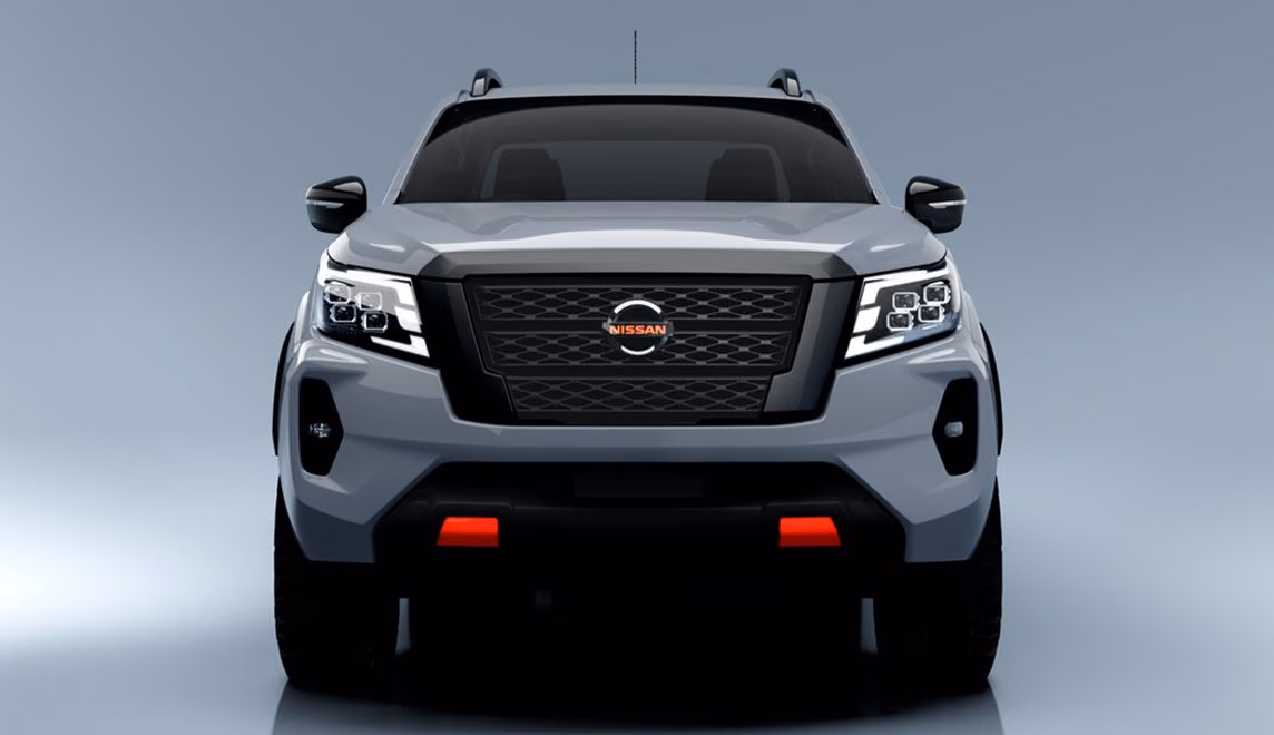 Nissan Navara D23 Double Cab на внедорожном маршруте