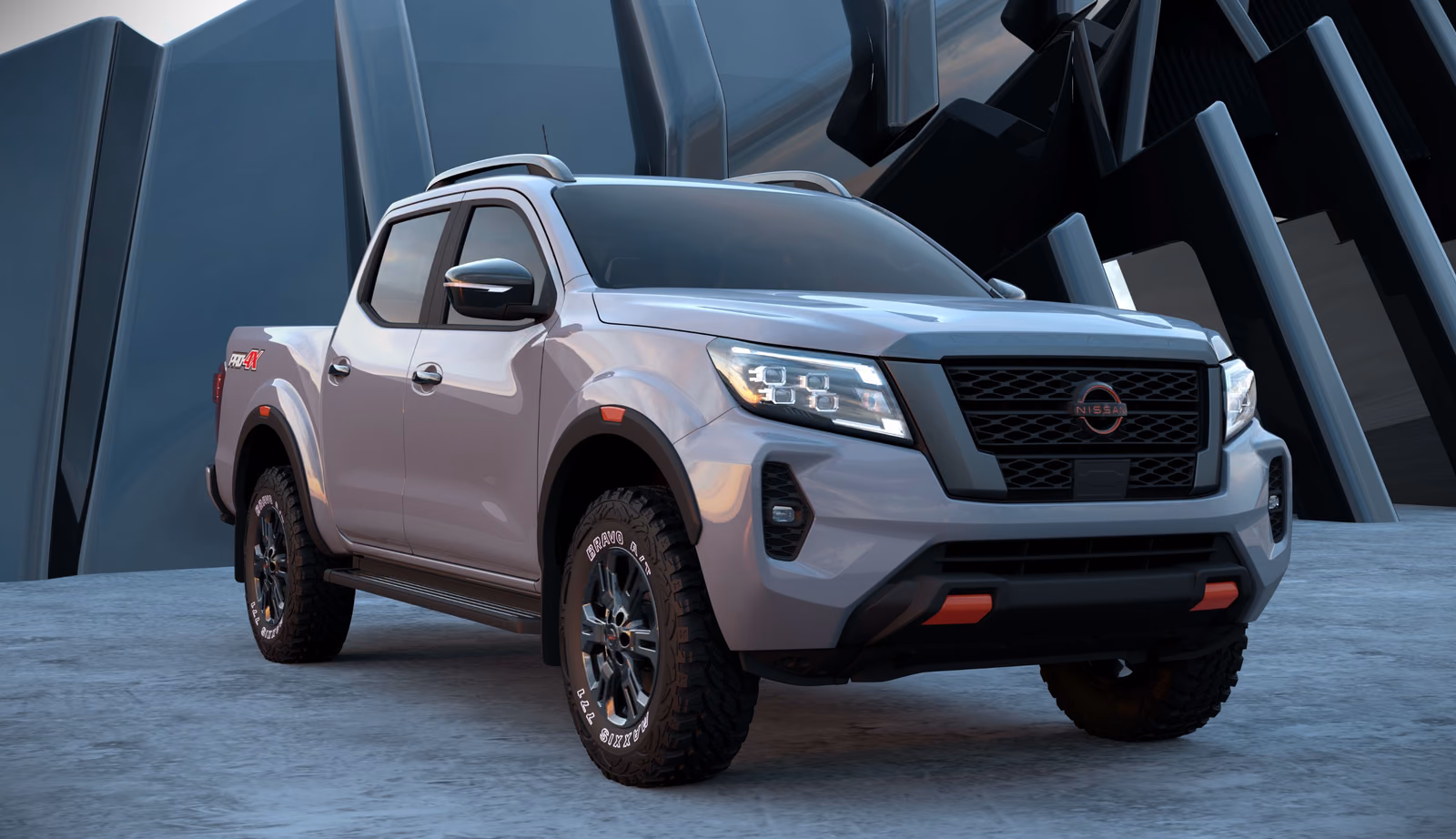 Nissan Navara Double Cab на фоне природы