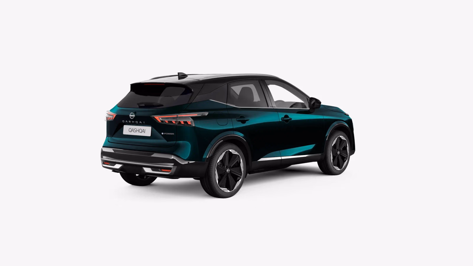 Nissan Qashqai сзади сбоку