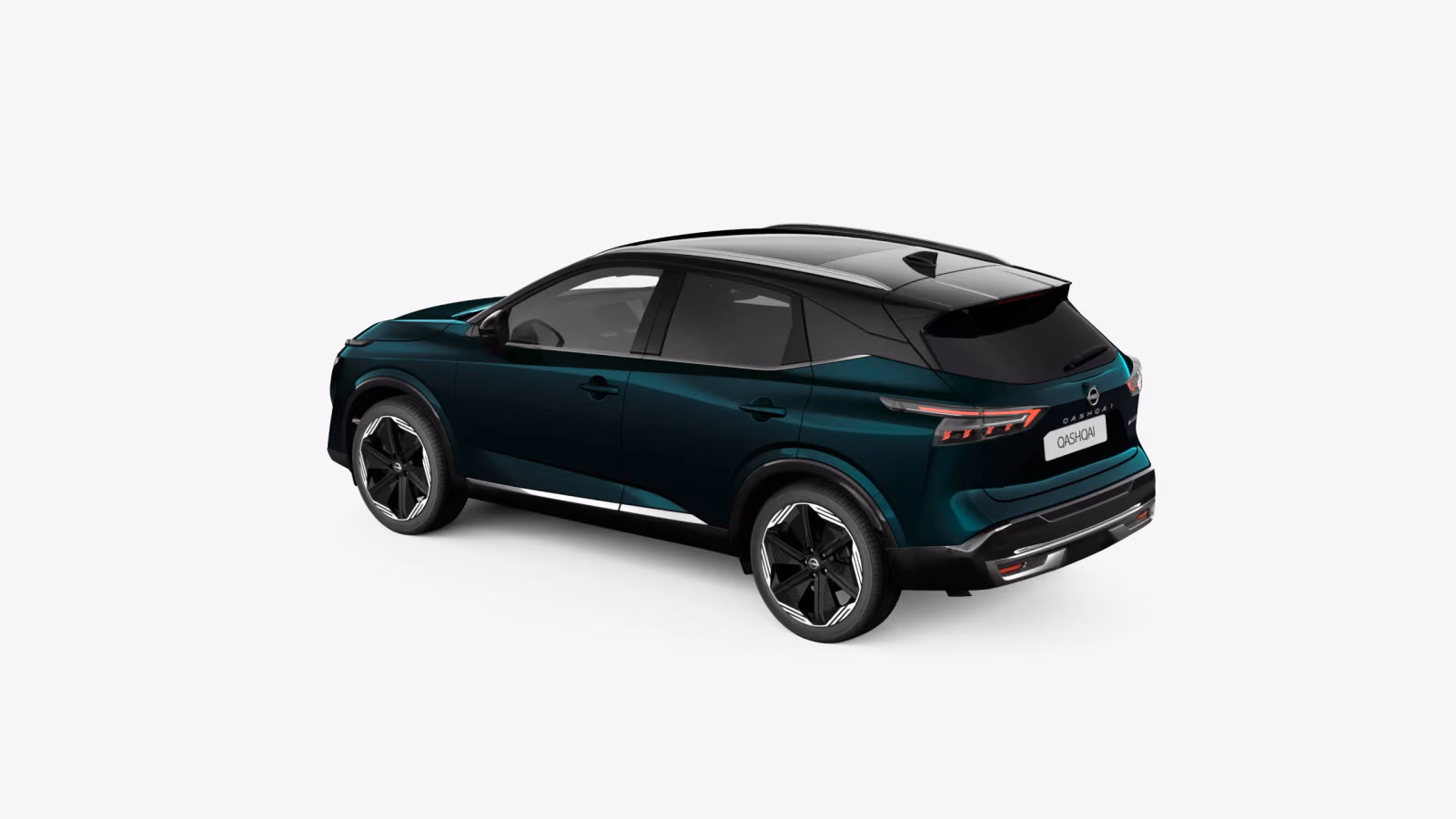 Nissan Qashqai в профиль справа