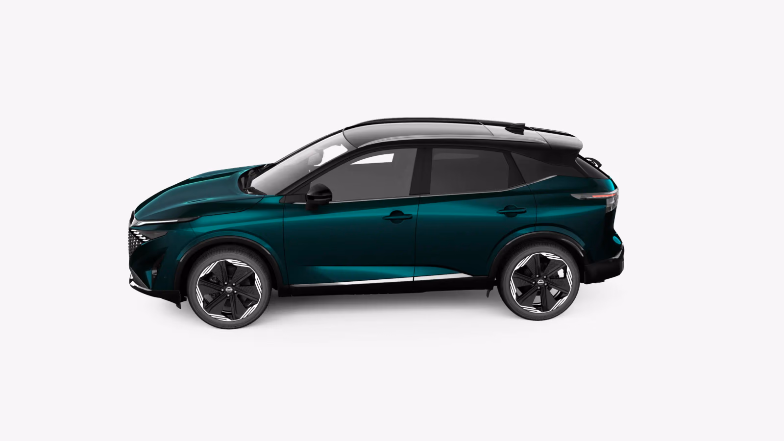 Nissan Qashqai, фронтальный вид сбоку