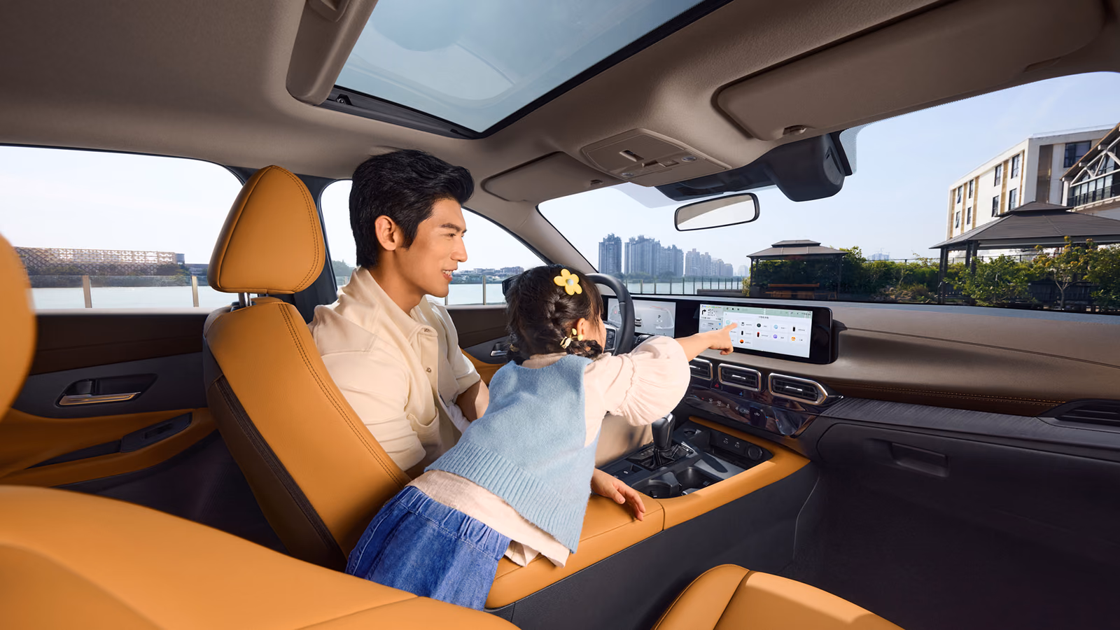 Пространство салона Nissan Sylphy