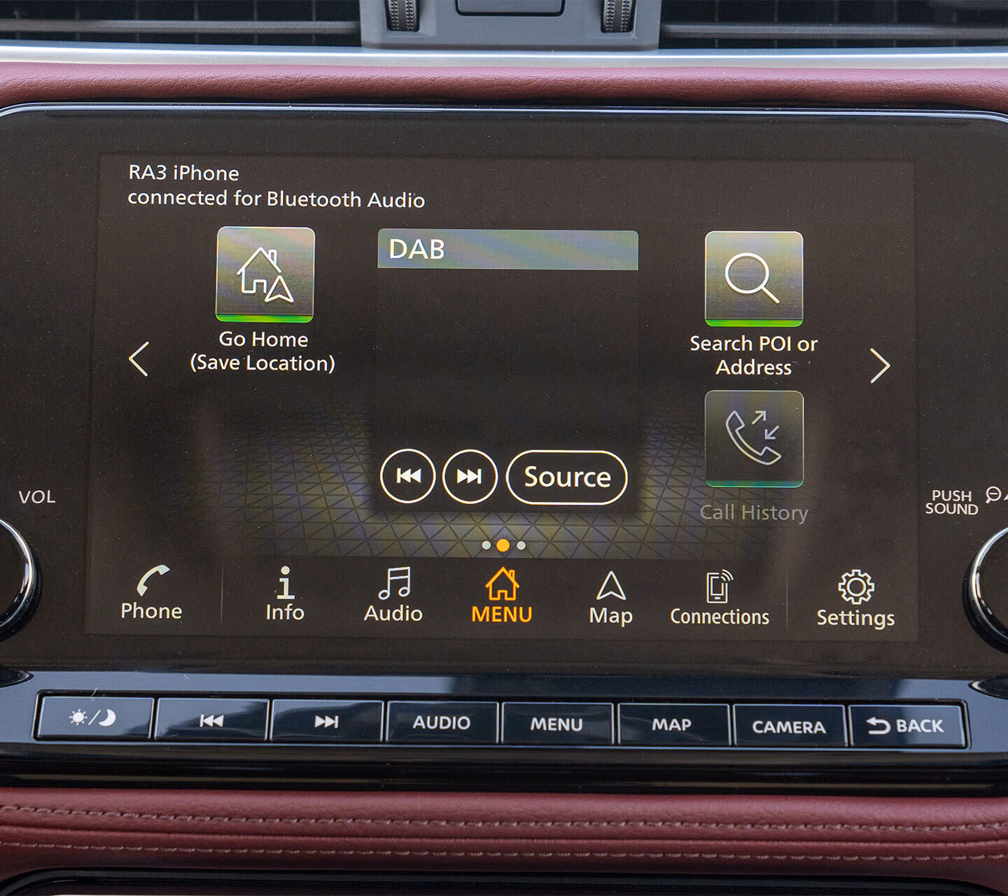 Экран мультимедиа Nissan X-Terra