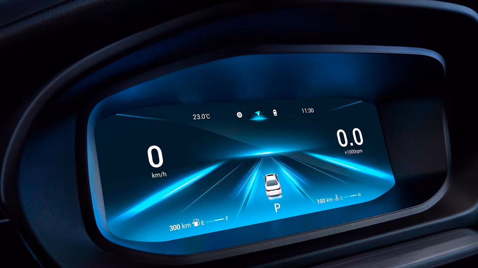 Цифровая приборная панель OMODA S5
