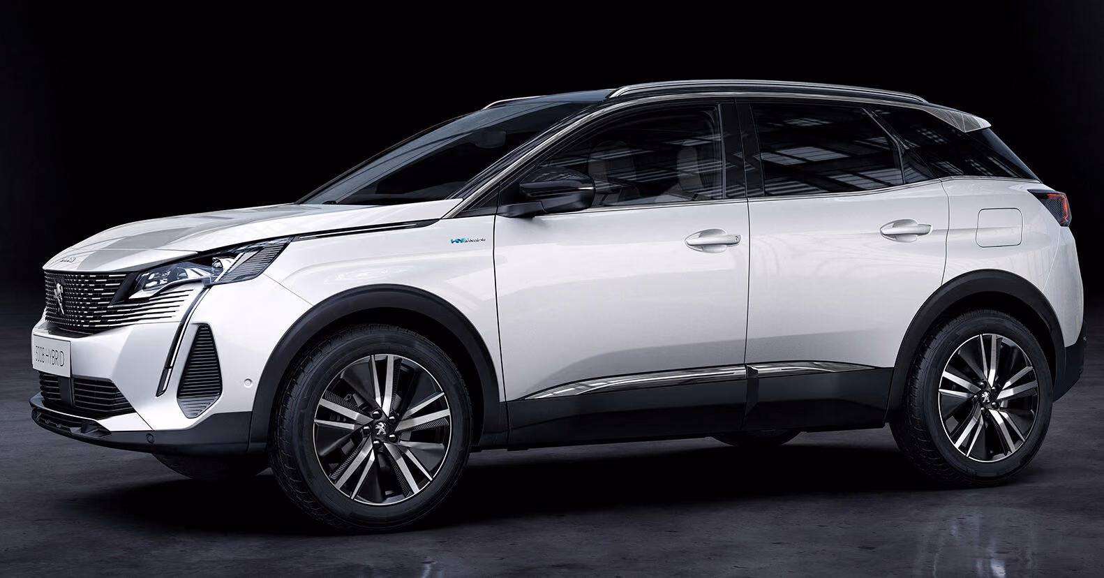 Peugeot 3008, вид сбоку