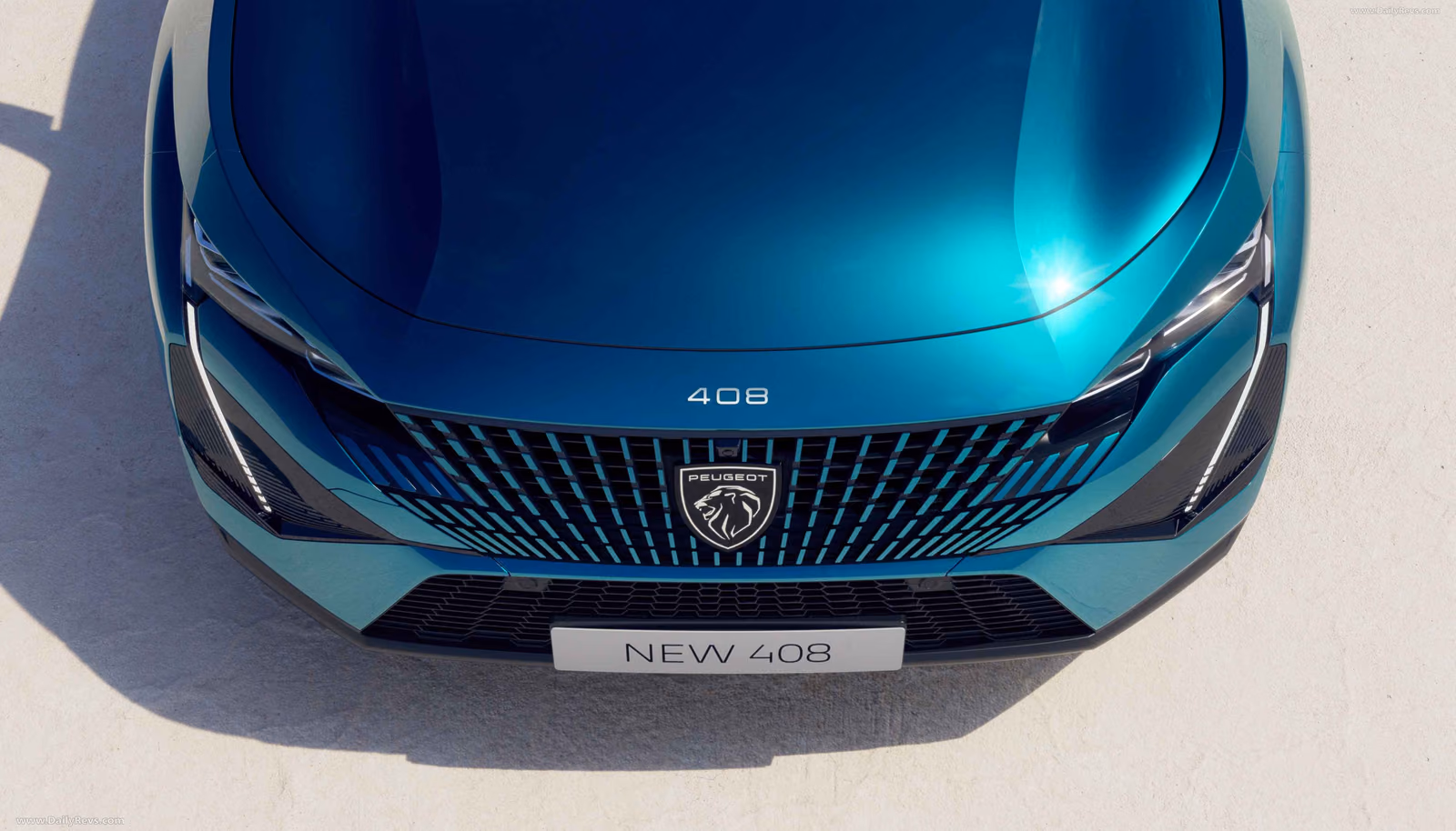 Решётка радиатора и эмблема Peugeot 408X