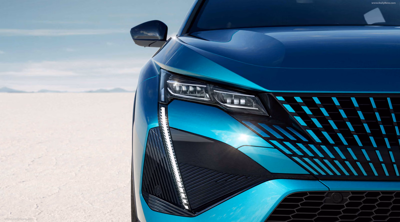 Передняя светодиодная оптика Peugeot 408X