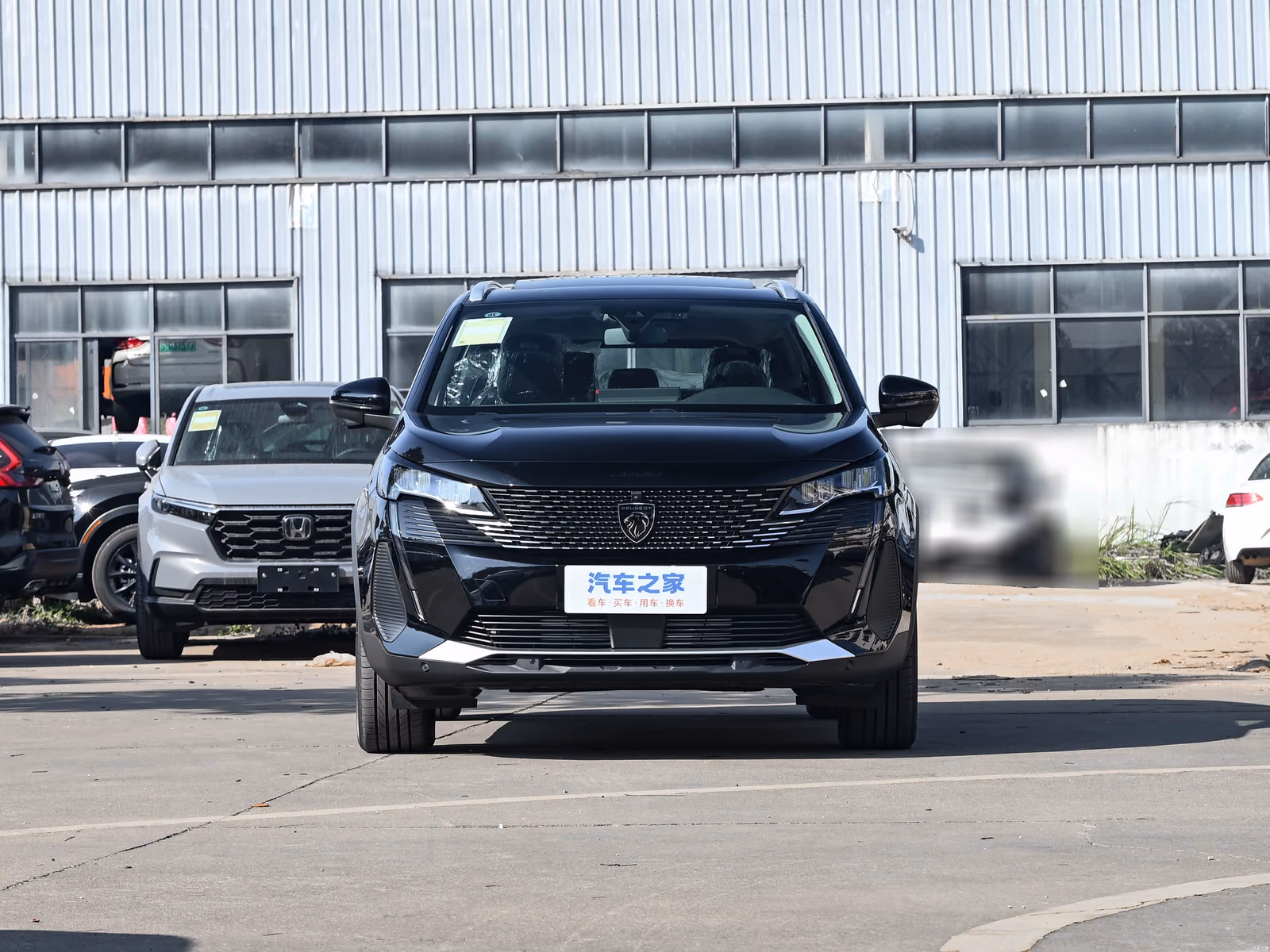 Peugeot 5008 — кузов строго спереди